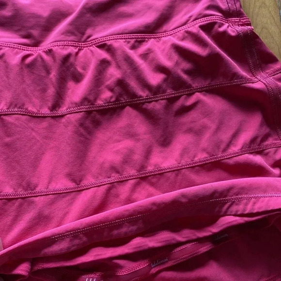 Lululemon Pace Rival  skirt size 12 in pink - Picture 5 of 7